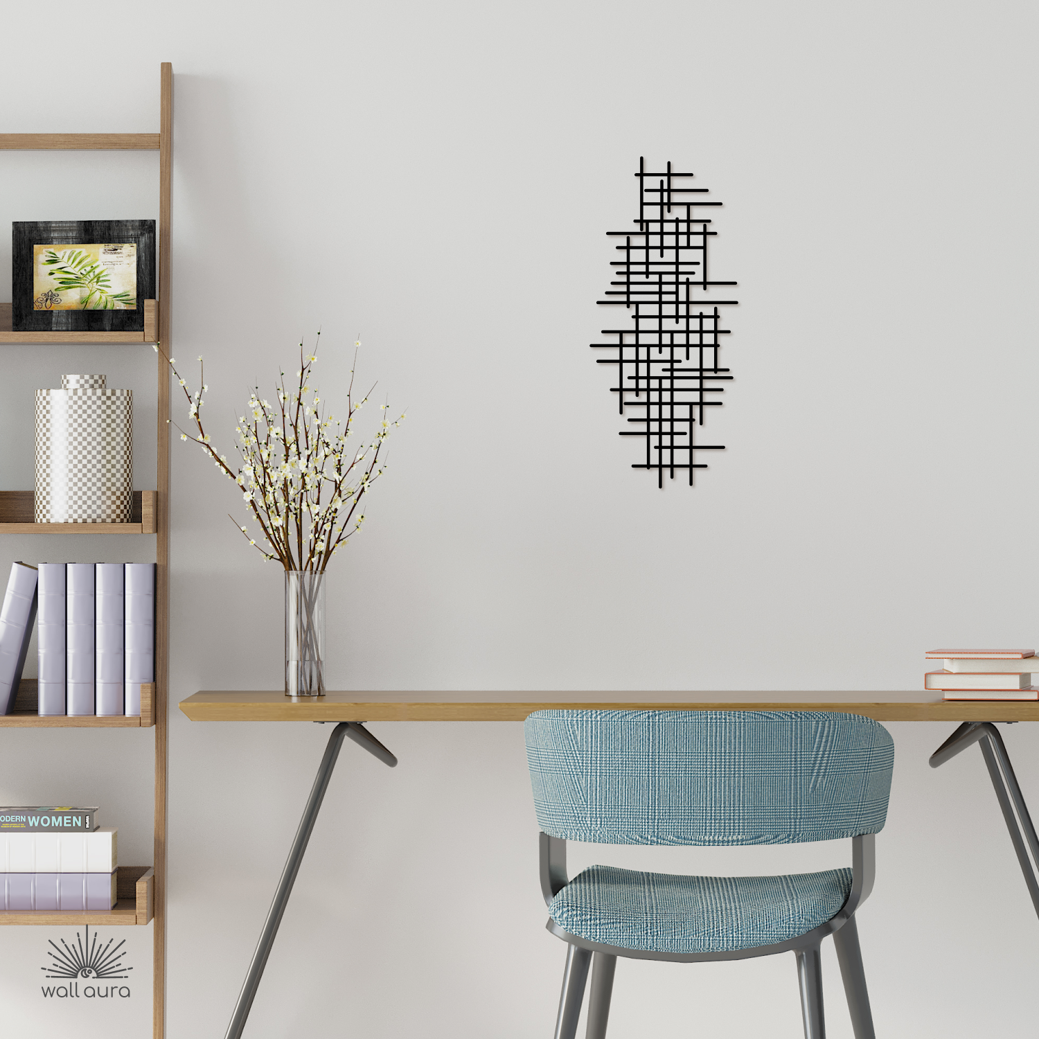 גריד גאומטרי מודרני ממתכת