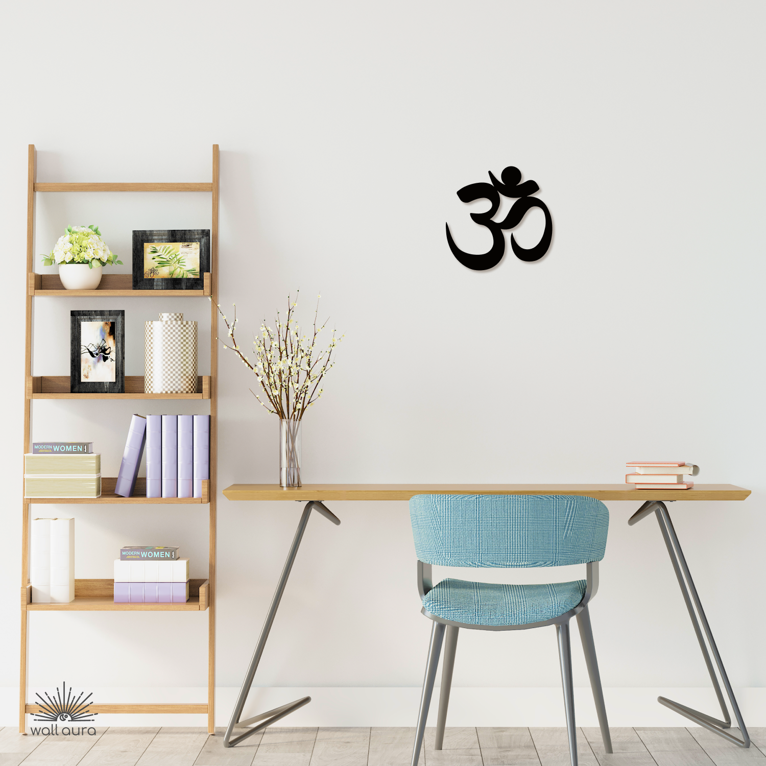 סמל אום מברזל לקיר