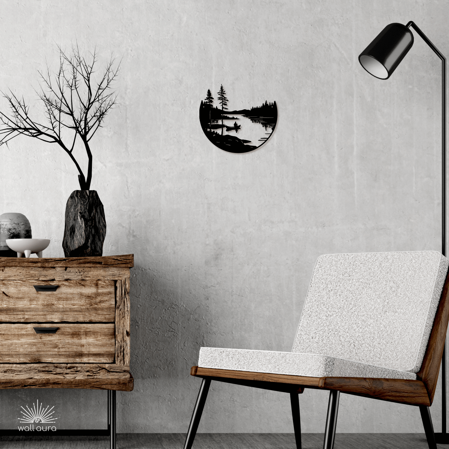 תמונת נוף ממתכת