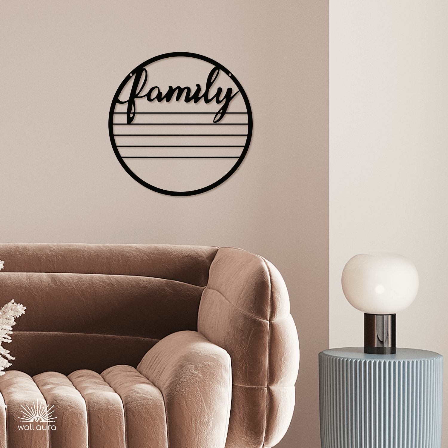 תמונת קיר ממתכת משפטי השראה