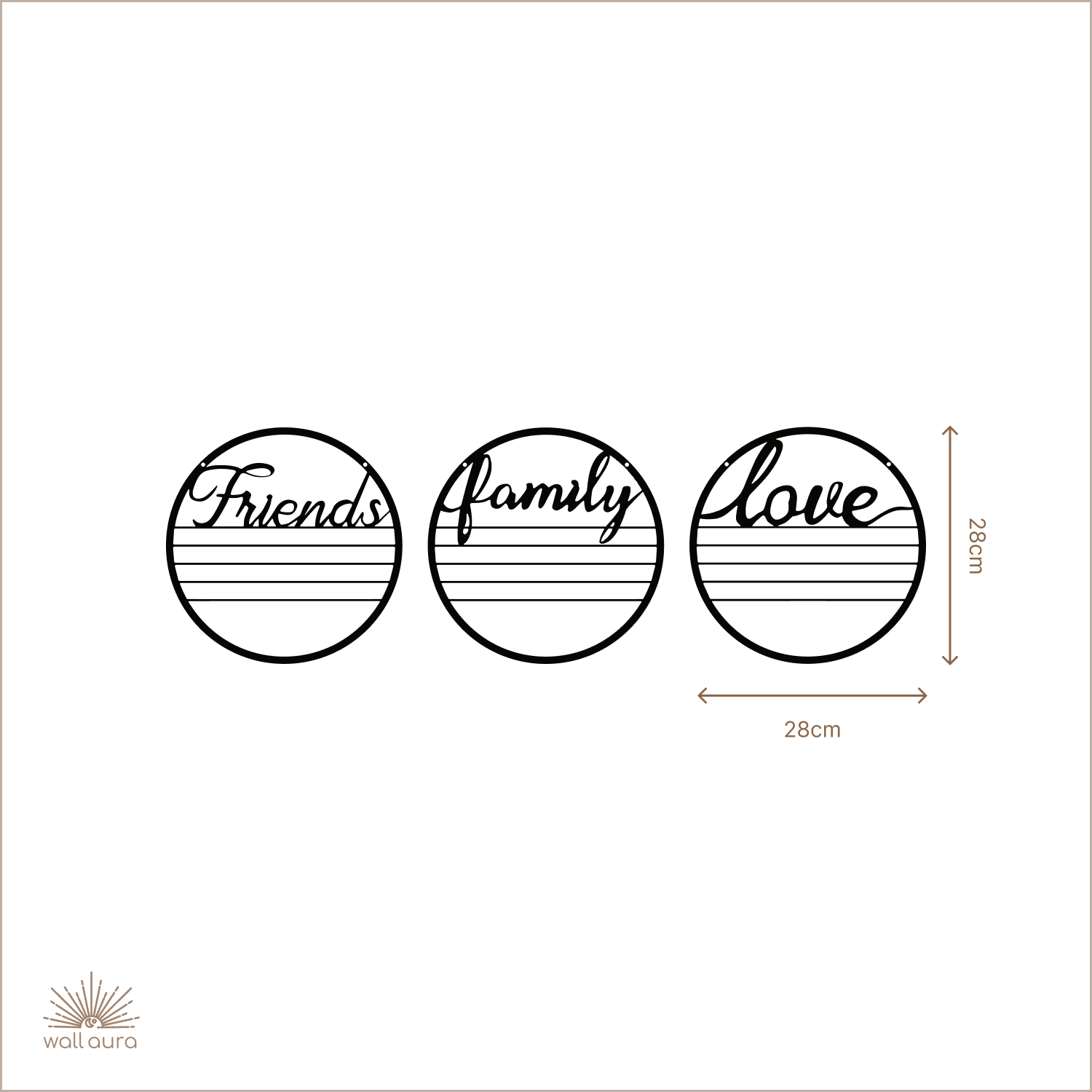 תמונת קיר ממתכת משפטי השראה