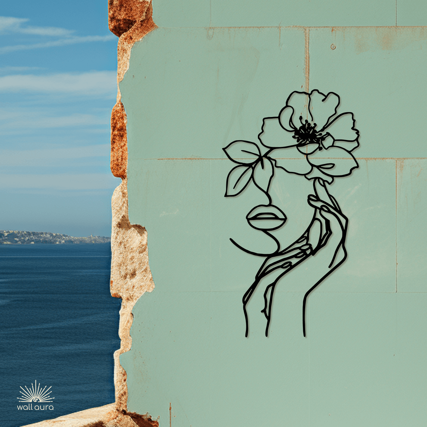 עיצוב מתכת לקיר Emotion