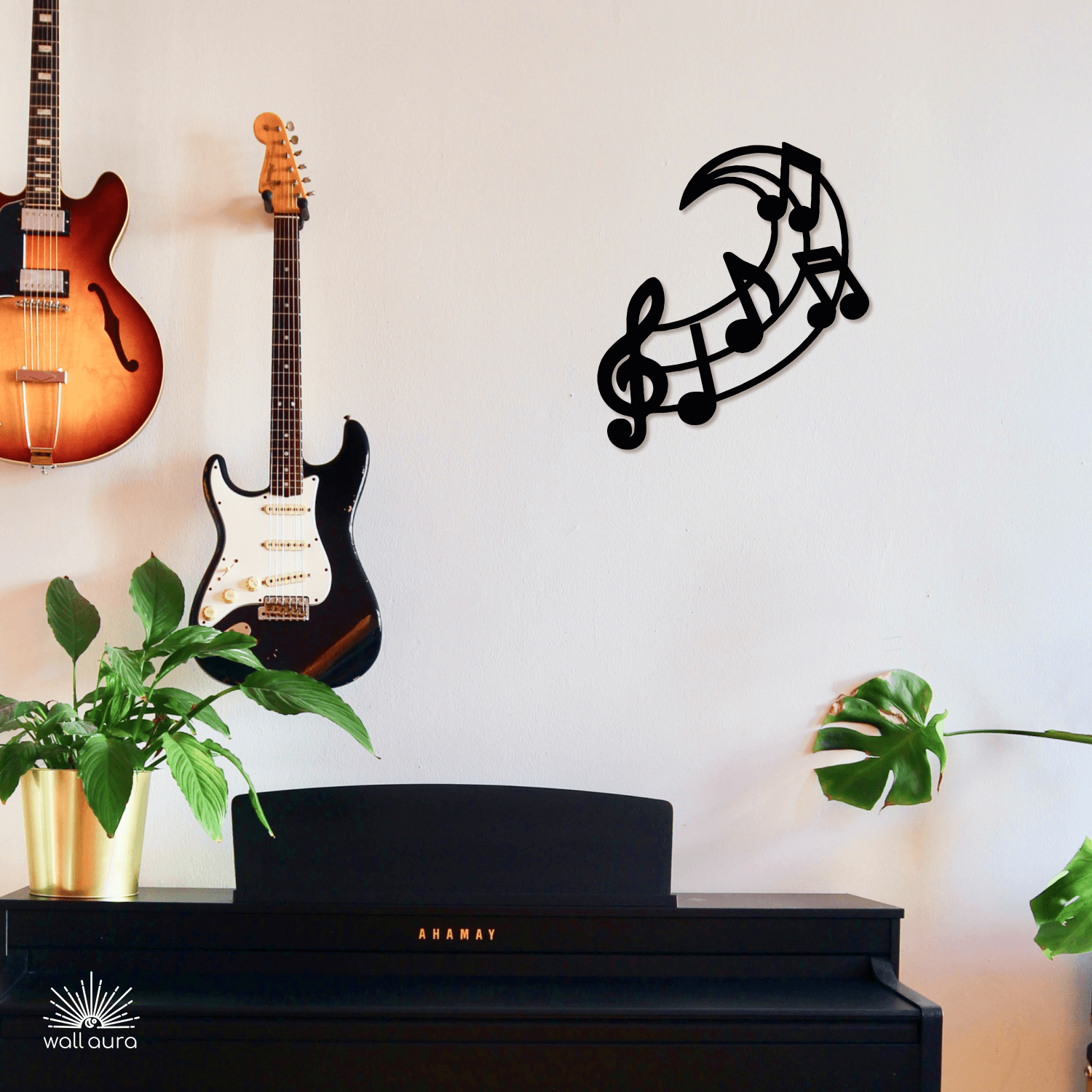 תמונת קיר מברזל מפתח סול