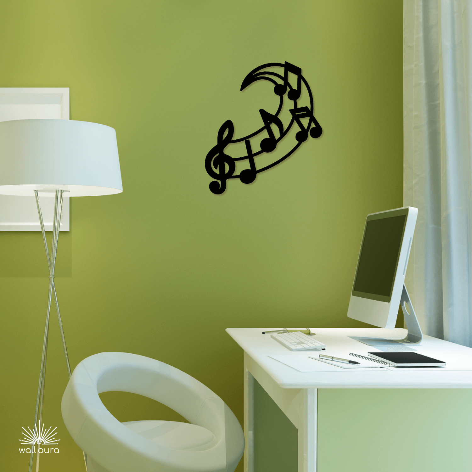 תמונת קיר מברזל מפתח סול