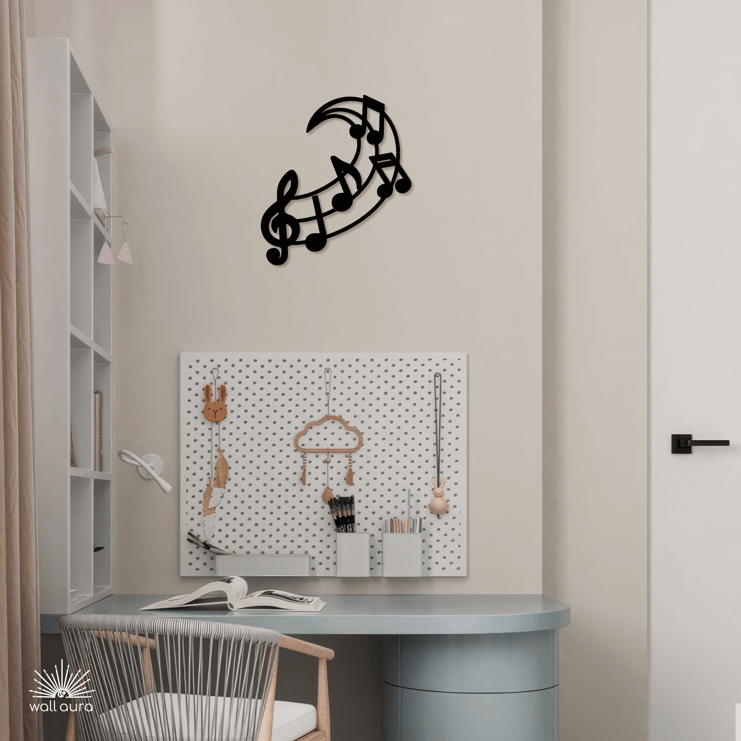 תמונת קיר מברזל מפתח סול