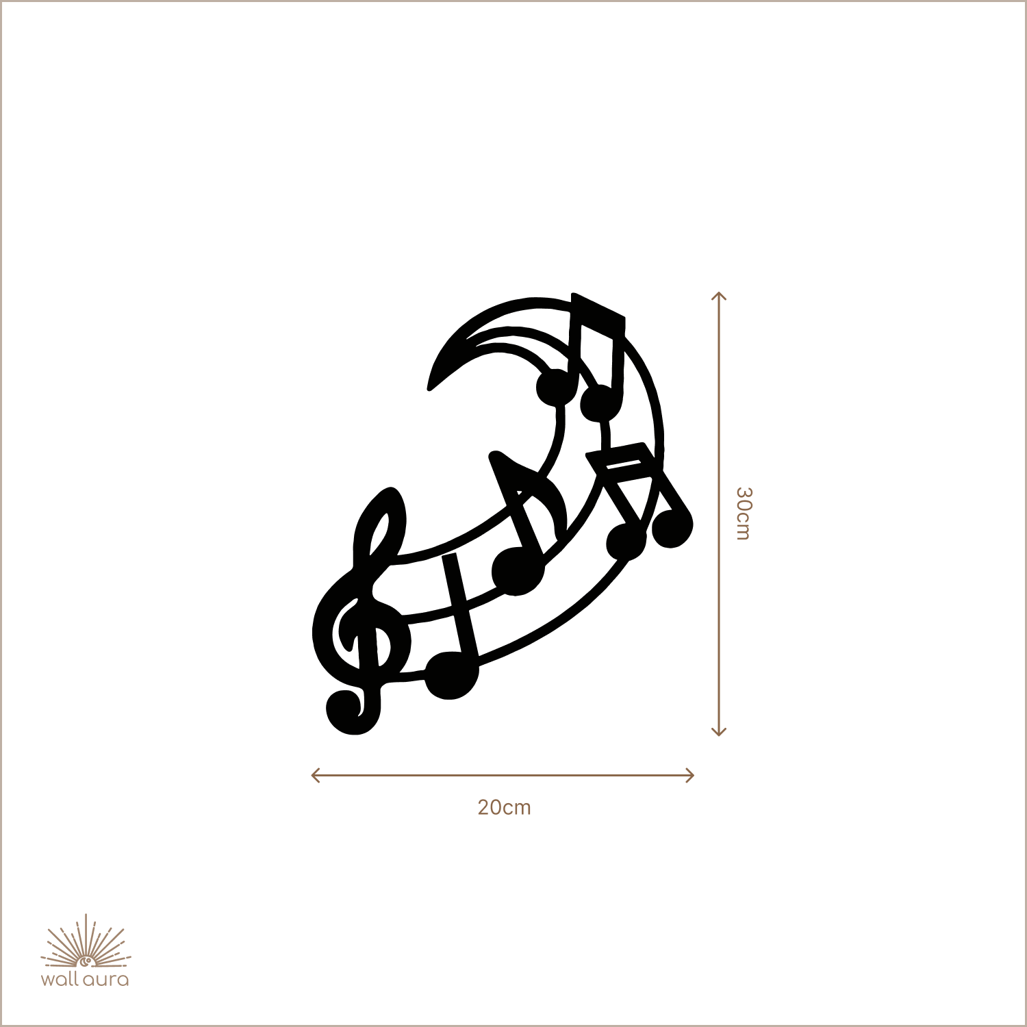 תמונת קיר מברזל מפתח סול