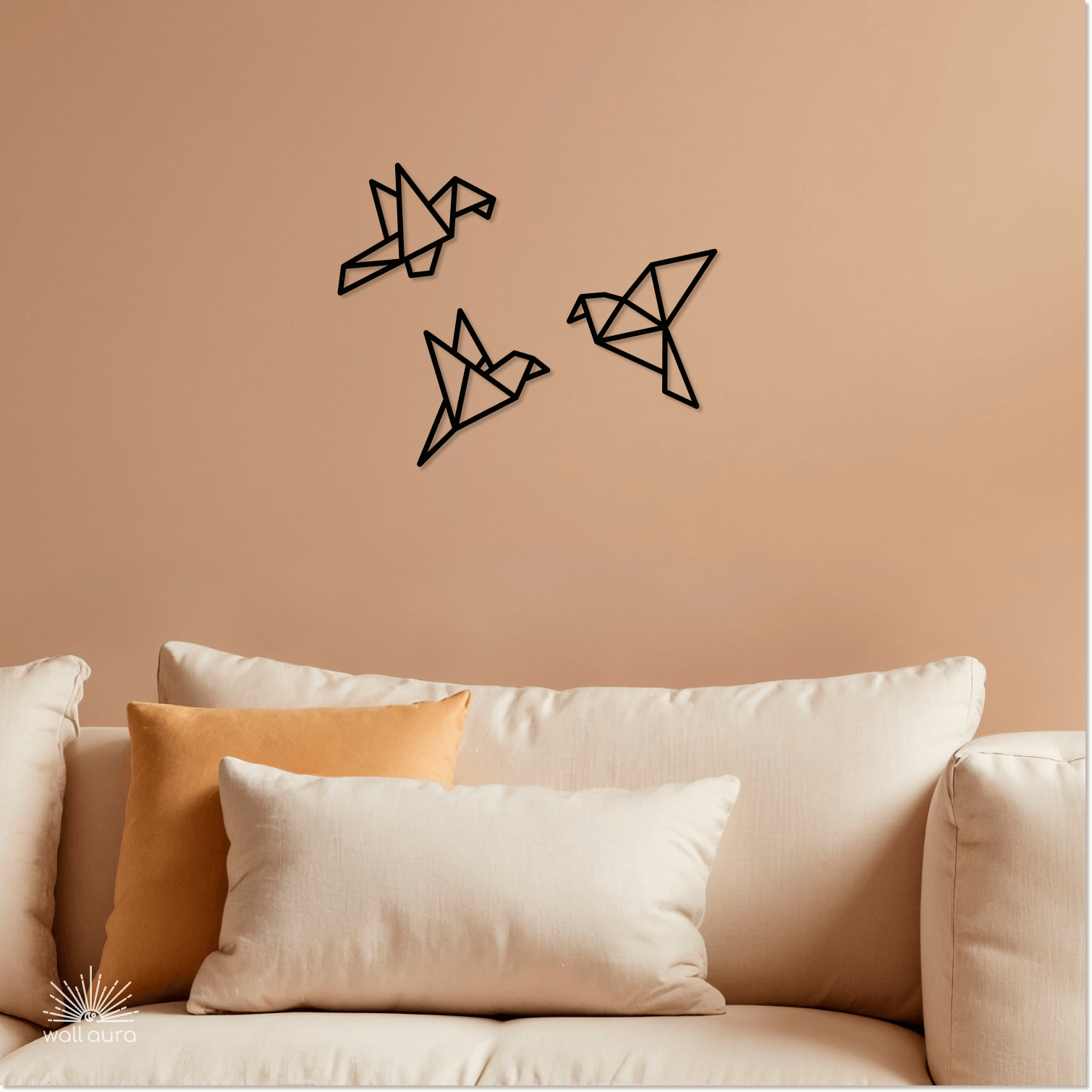 Origami parrots