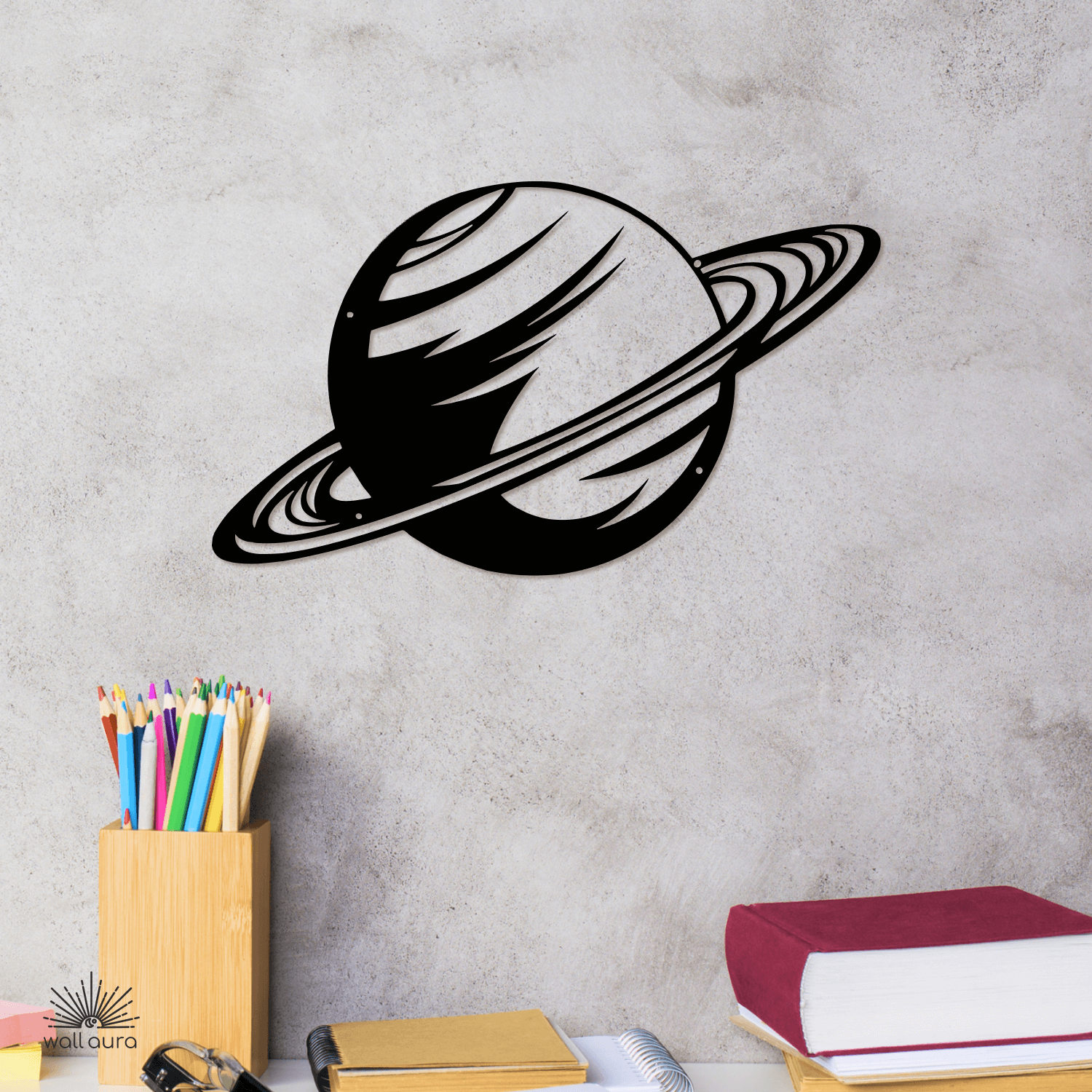 תמונת מתכת כוכב שבתאי