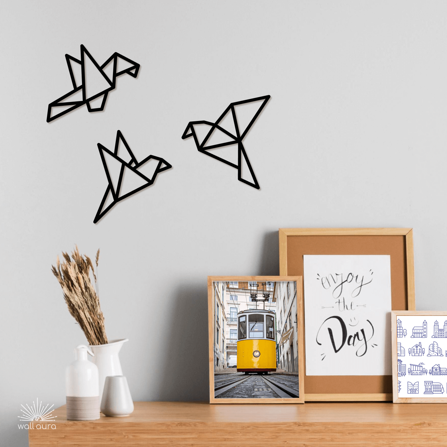 Origami parrots