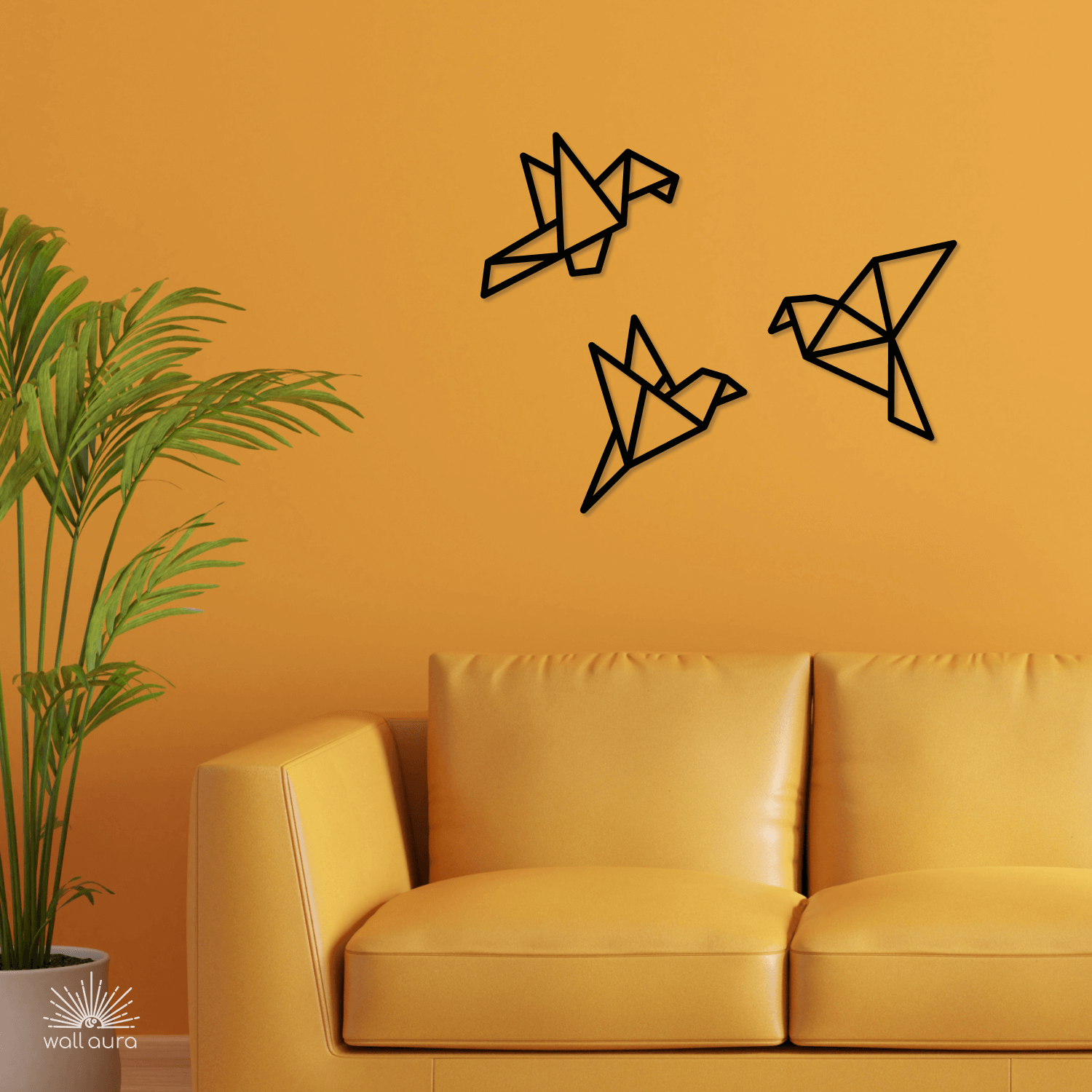 Origami parrots